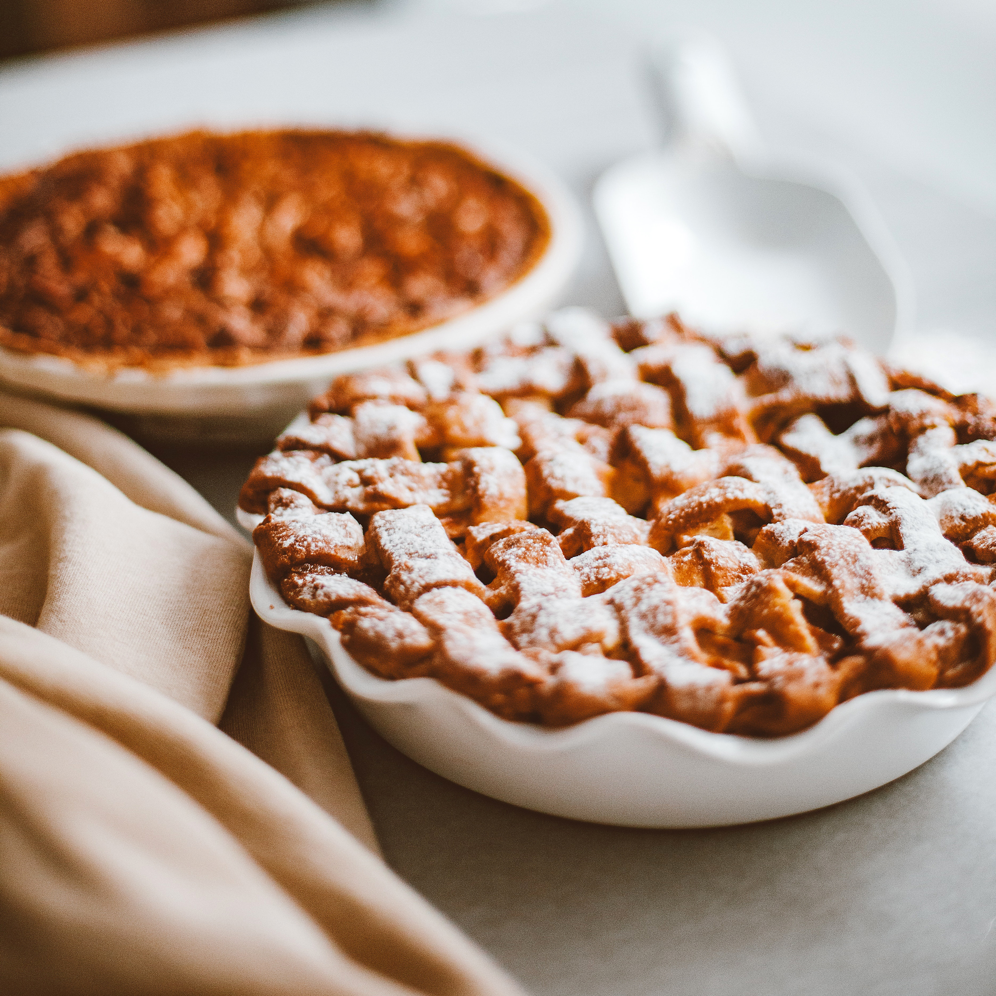 Actual item may vary from image shown Close-up photo of baked pie.